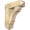 Ekena Millwork Olympic Arts and Crafts Rough Sawn Bracket w/ Offset Brace, Douglas Fir, 8"W x 26"D x 30"H BKT0806X26X30OLY03RDF - alternate 1